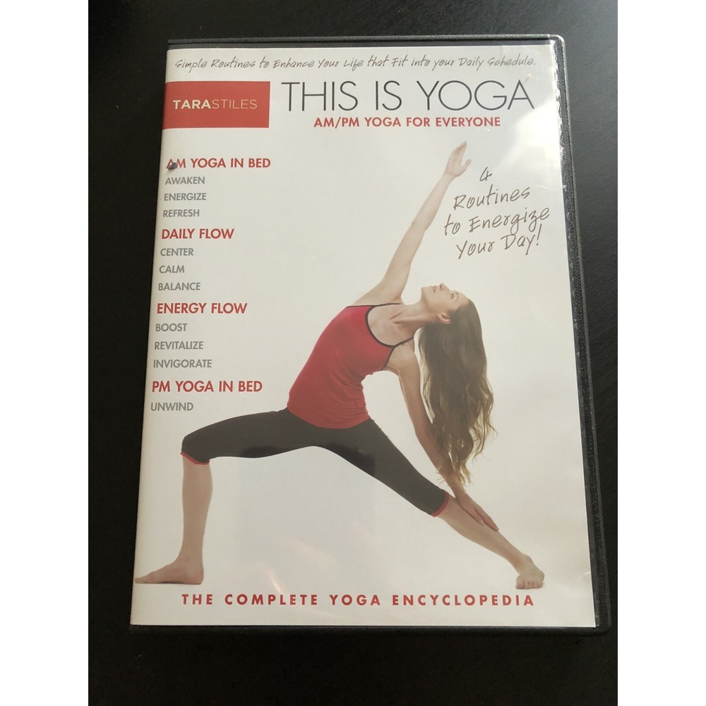 Tara Stiles "This Is Yoga" AM/PM Yoga For‎ Everyone DVD (2012) Brand New Sealed